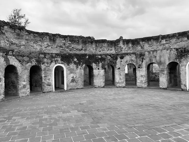 Historic Convento Capuchinas architecture